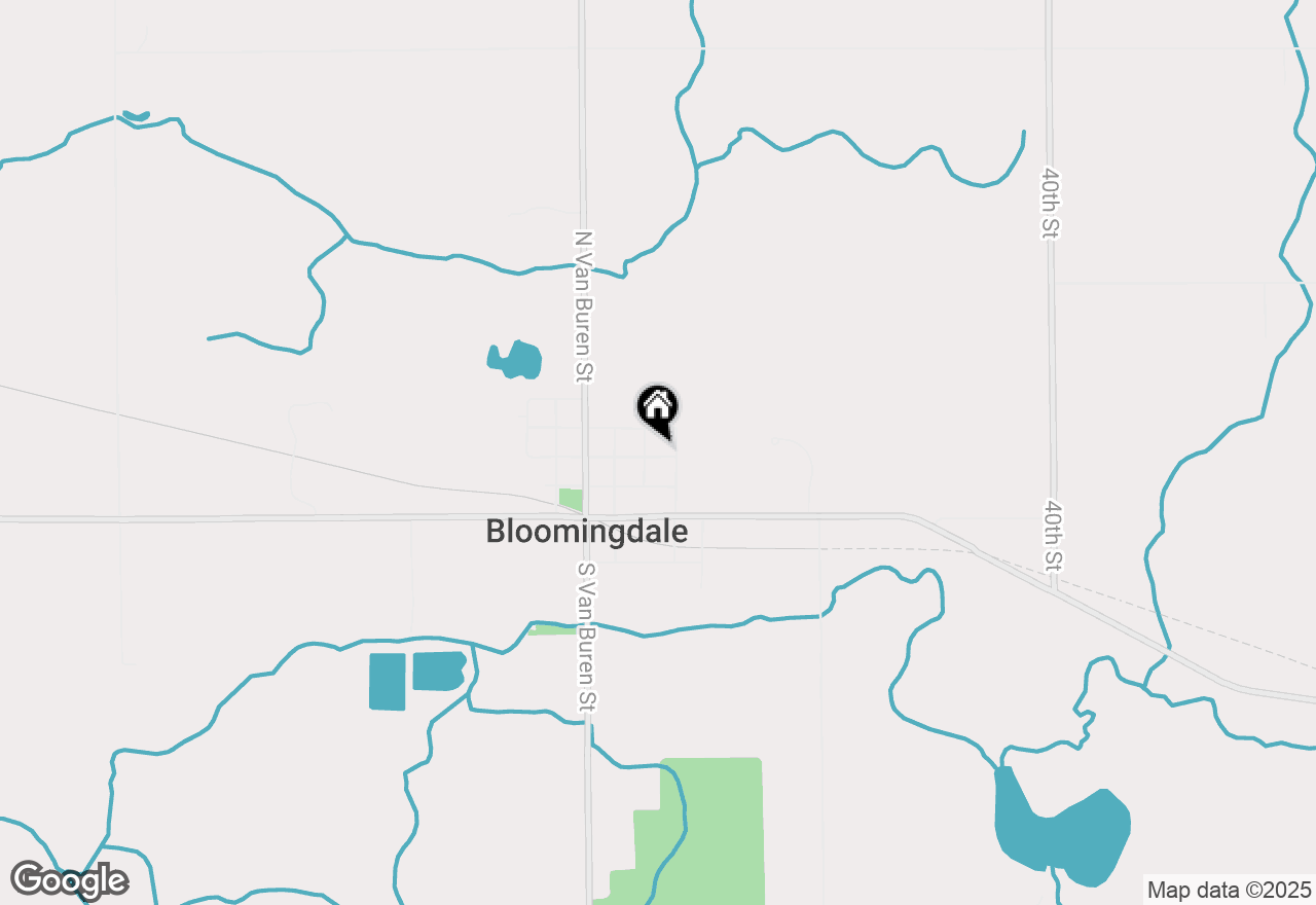 Map of 303 E Pine Street, Bloomingdale, MI 49026