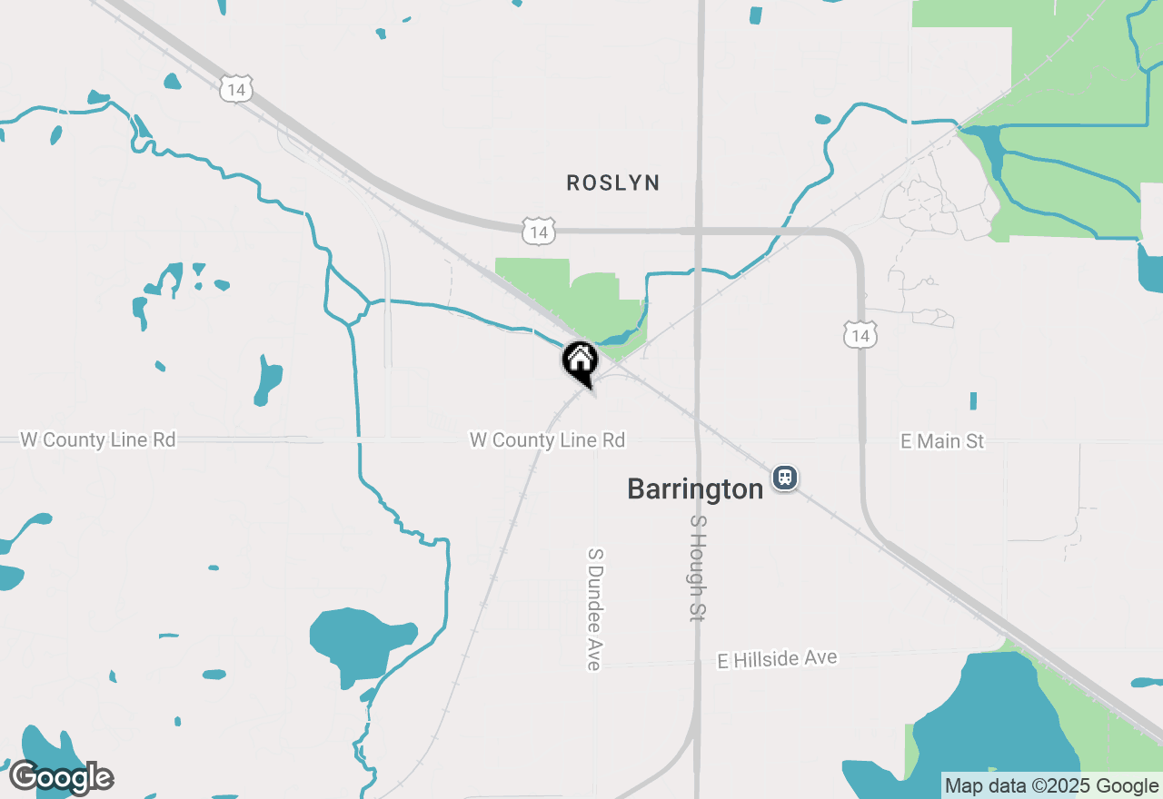 Map of 136 Grant Street, Barrington, IL 60010