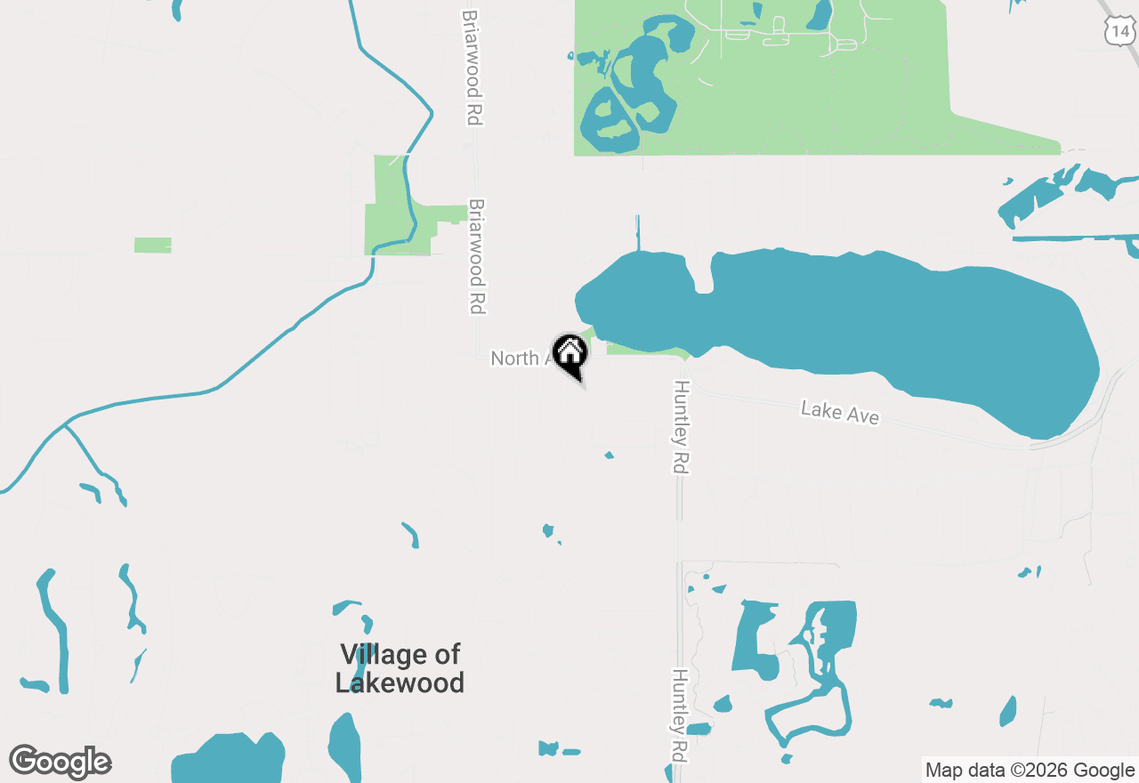 Map of 321 Elmwood Avenue, Crystal Lake, IL 60014