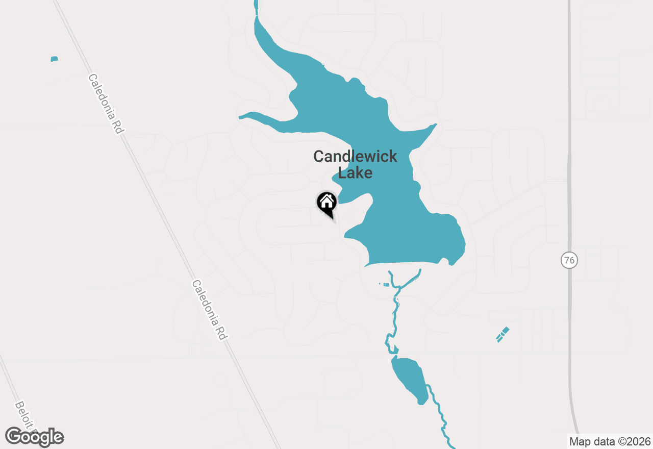 Map of 100 Sw Thornhill Drive, Poplar Grove, IL 61065