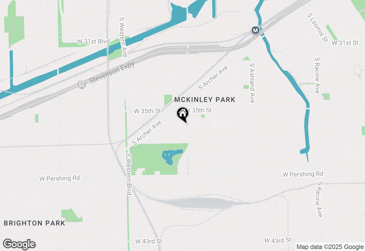 Map of 3559 S Seeley Avenue, Chicago, IL 60609