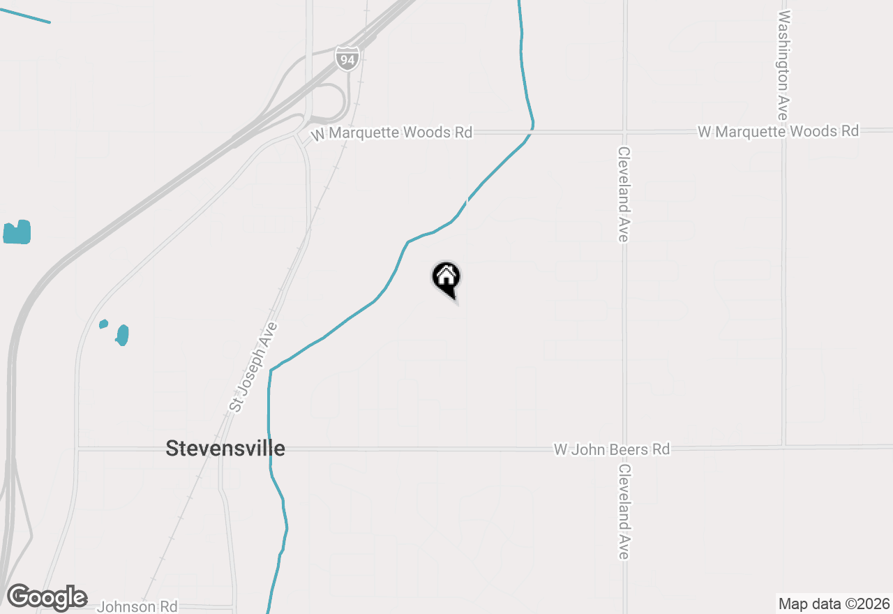 Map of 2159 Alpine Court, Stevensville, MI 49127