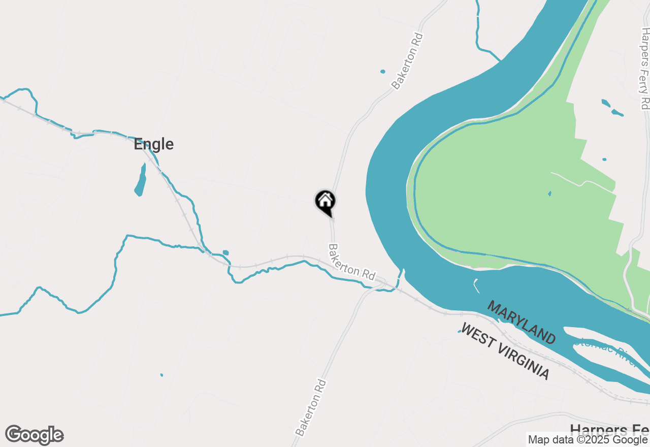 Map of 1973 Bakerton Road, Harpers Ferry, WV 25425
