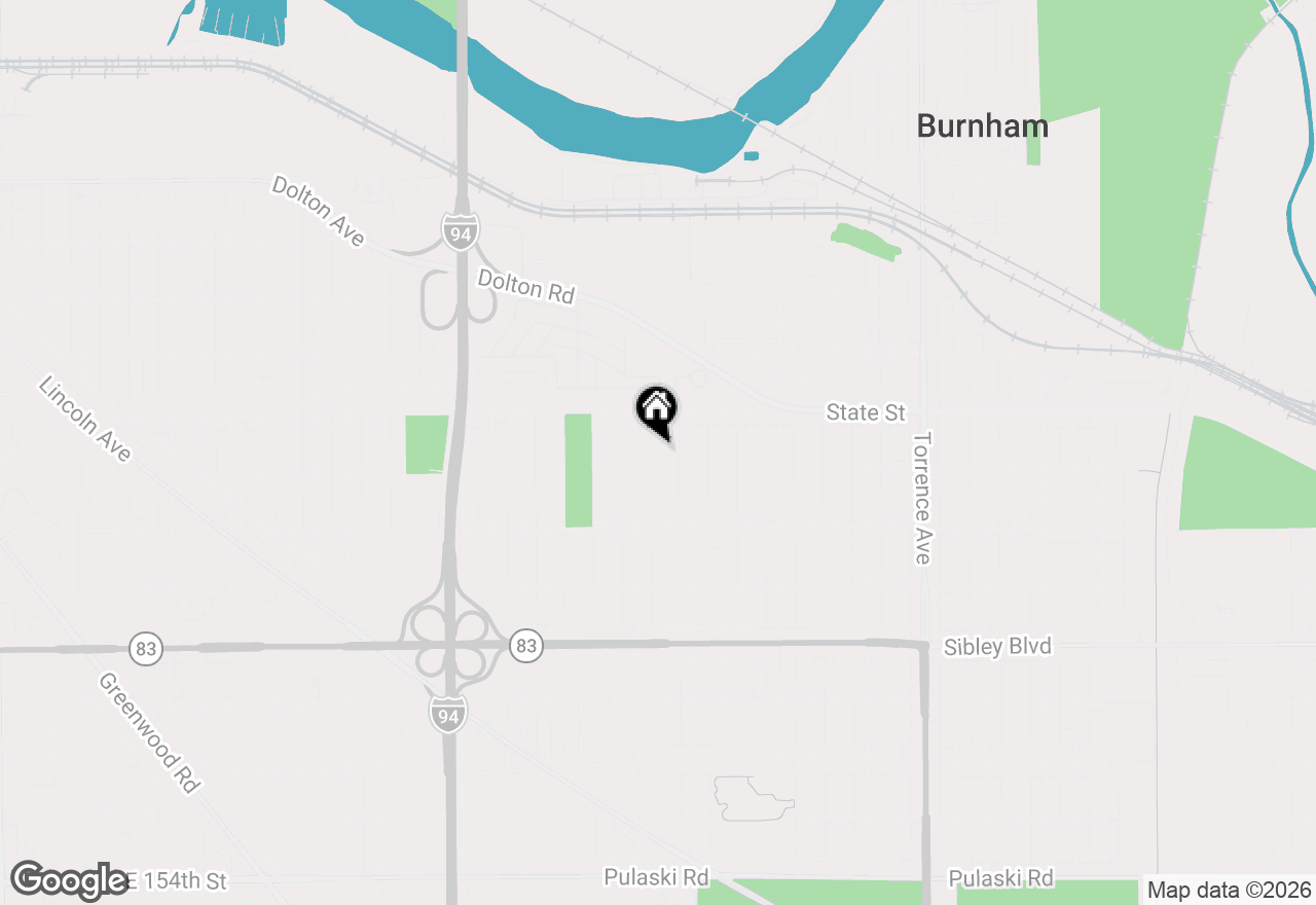 Map of 298 Merrill Avenue, Calumet City, IL 60409