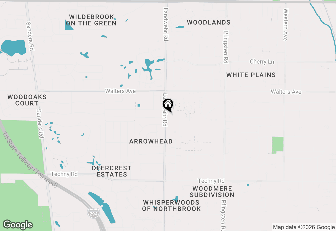 Map of 1517 Landwehr Road, Northbrook, IL 60062