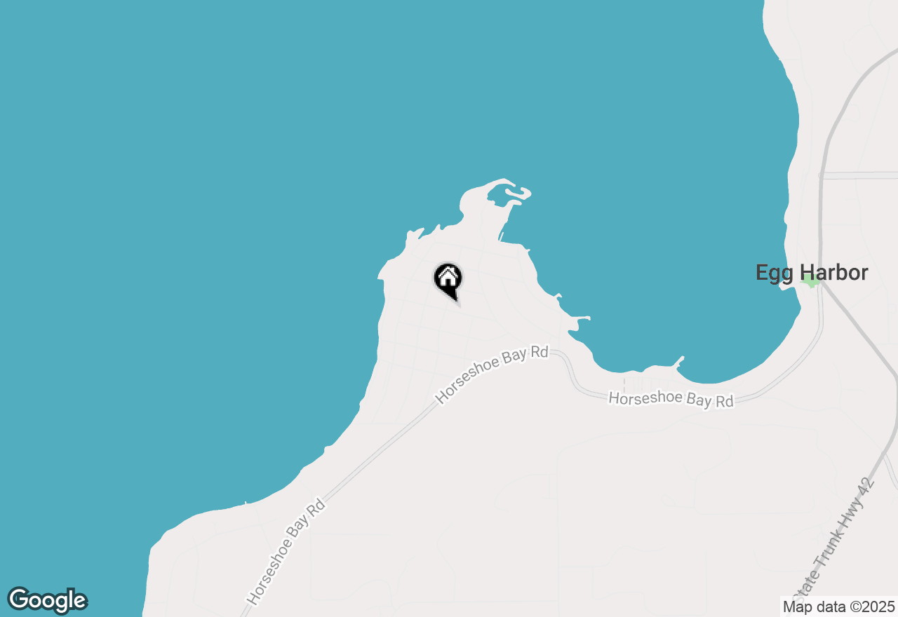 Map of Lt1 Point Beach Rd, Egg Harbor, WI 54209