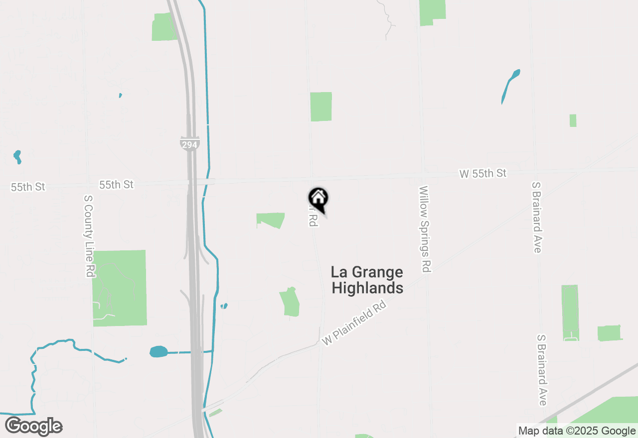 Map of 5559 Wolf Road, La Grange Highlands, IL 60525