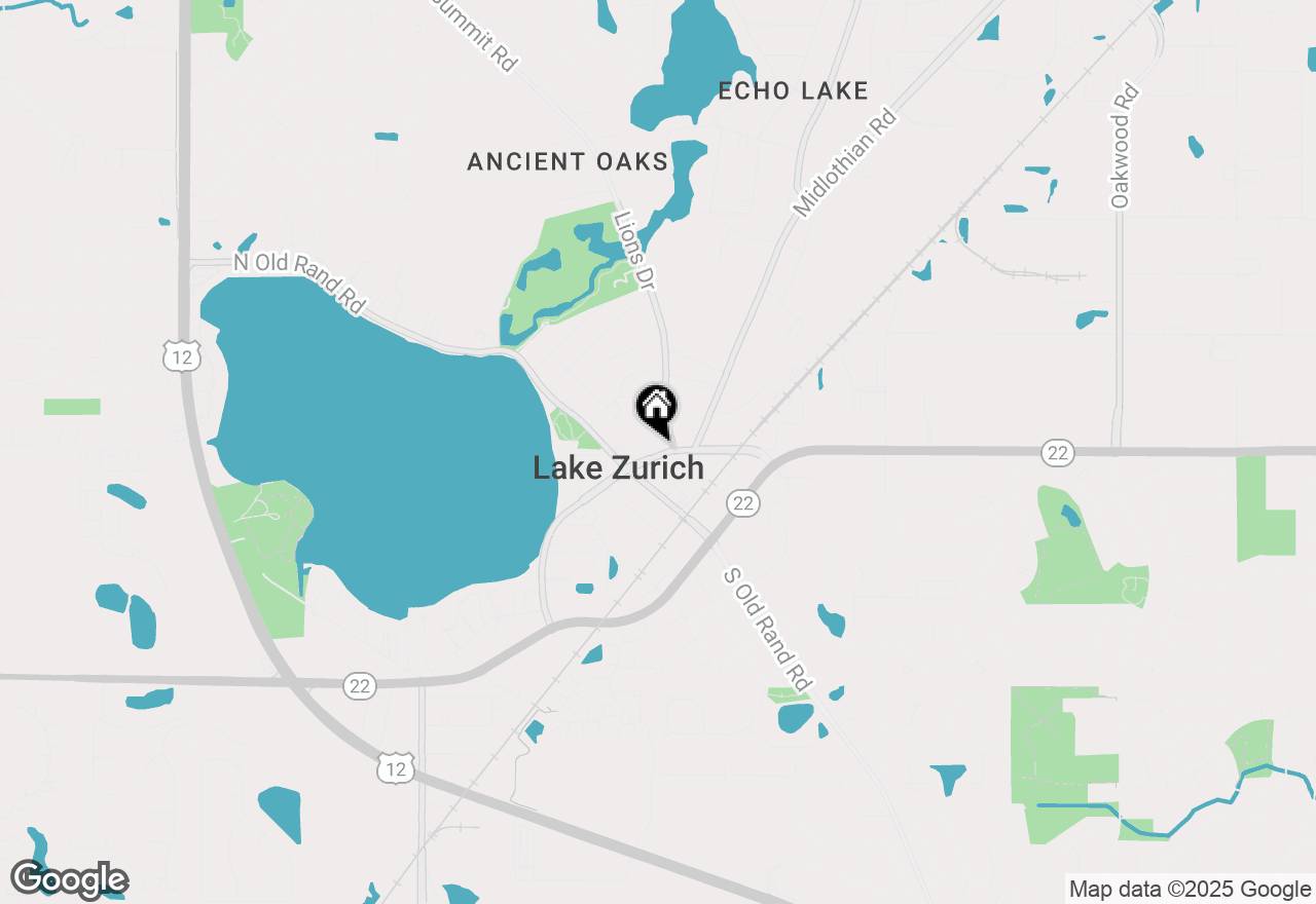 Map of 52 E Main Street, Lake Zurich, IL 60047