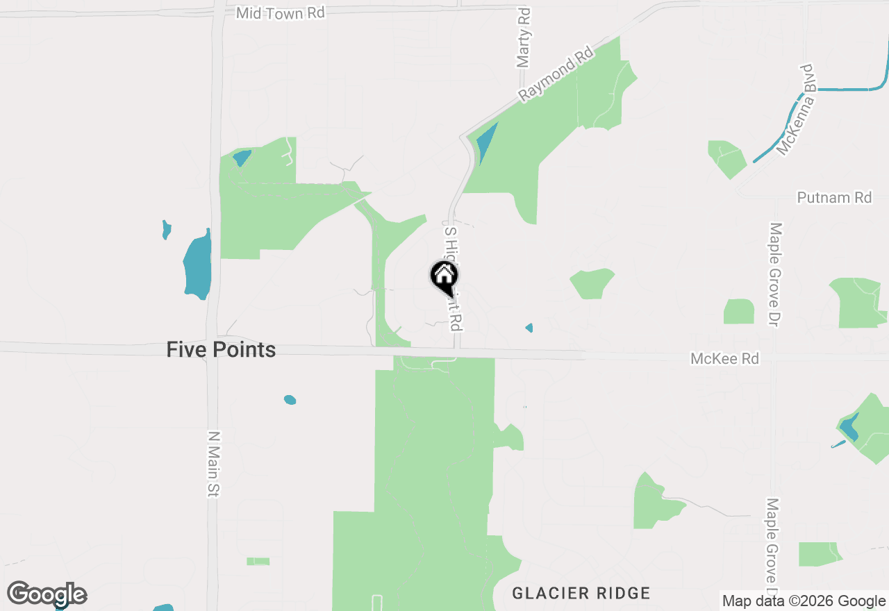 Map of 3117 Winter Park Place, Madison, WI 53719