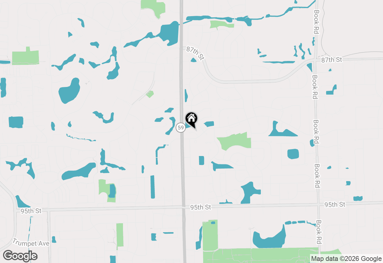 Map of 2923 Bartlett Court #2923, Naperville, IL 60564