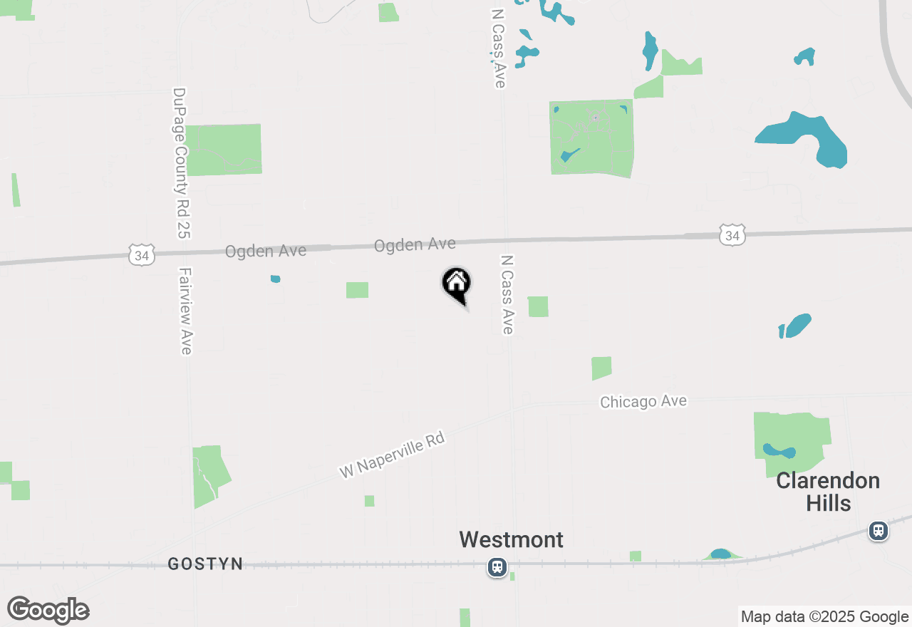 Map of 500 N Grant Street, Westmont, IL 60559