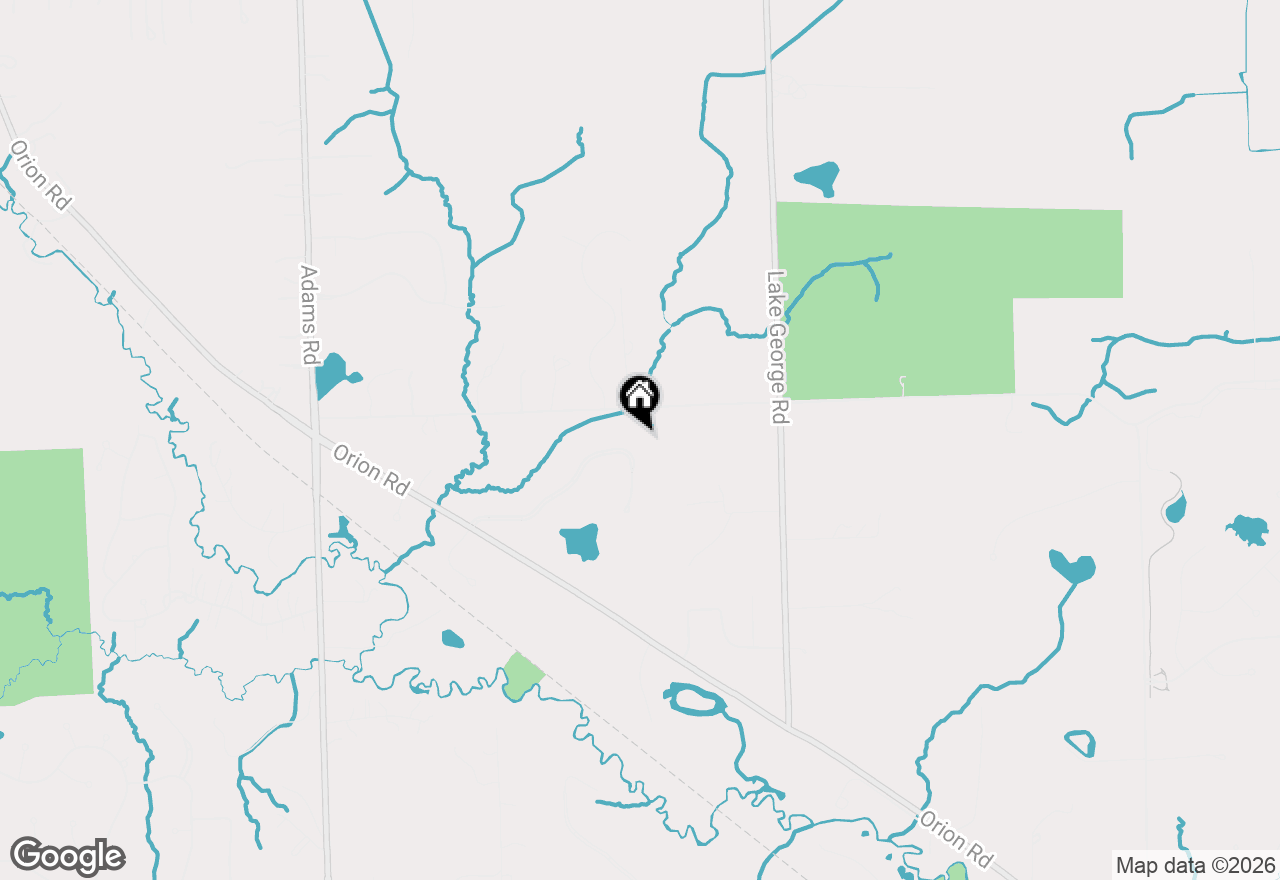 Map of 2370 Pond Vallee Drive, Oakland, MI 48363