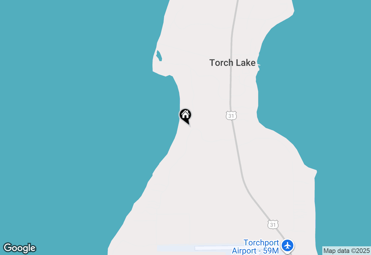 Map of 2341 San Marino Trail, Kewadin, MI 49648