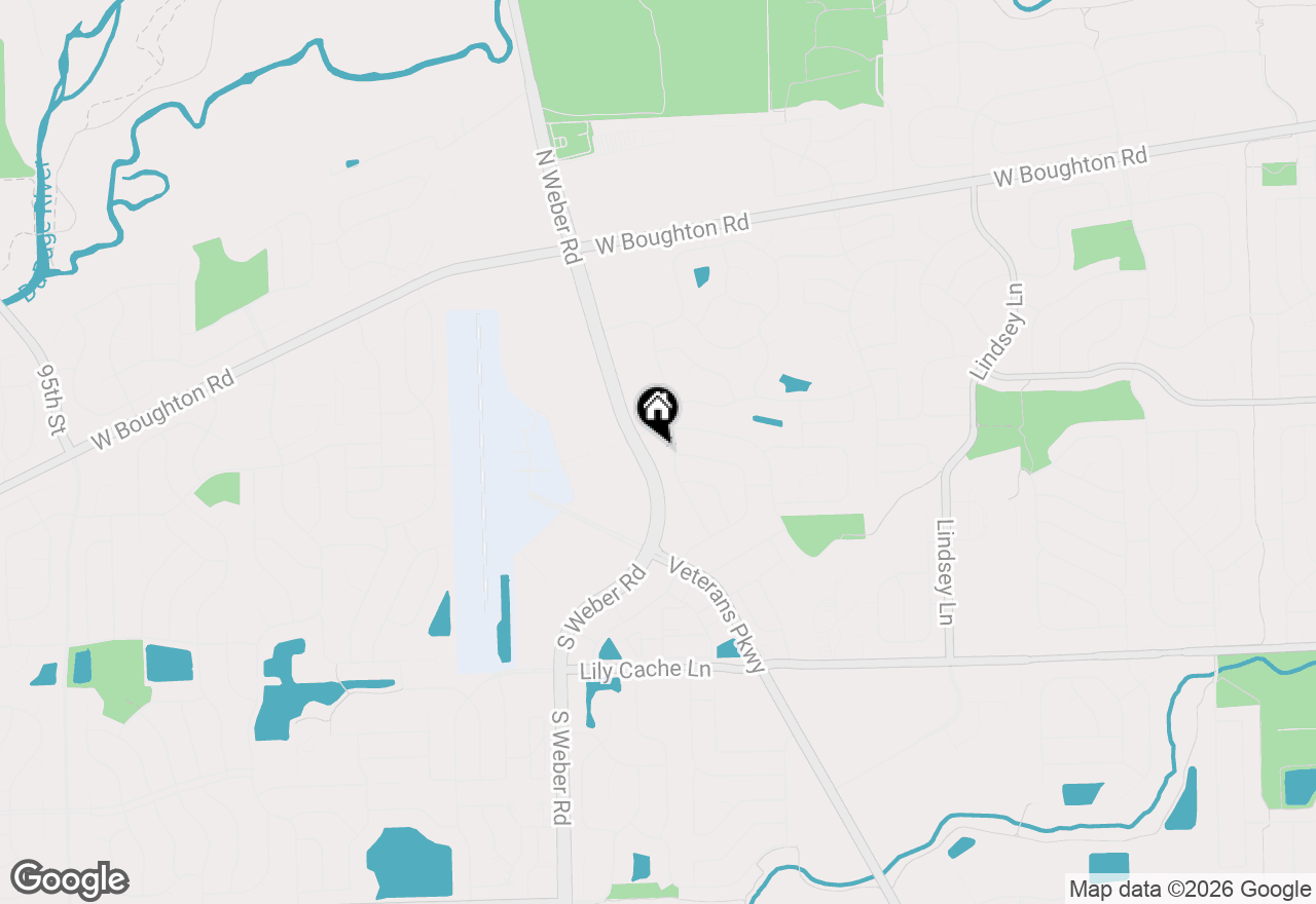Map of 128 Farm Gate Lane, Bolingbrook, IL 60440