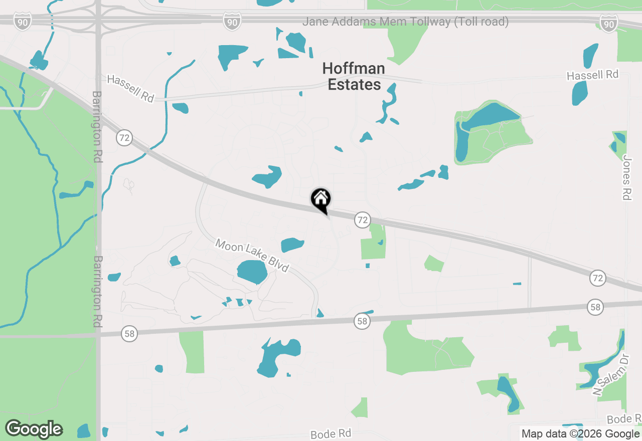 Map of 1880 Bonnie Lane #302, Hoffman Estates, IL 60169