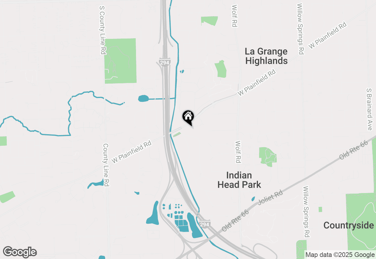 Map of 143 Indianwood Lane, Indian Head Park, IL 60525