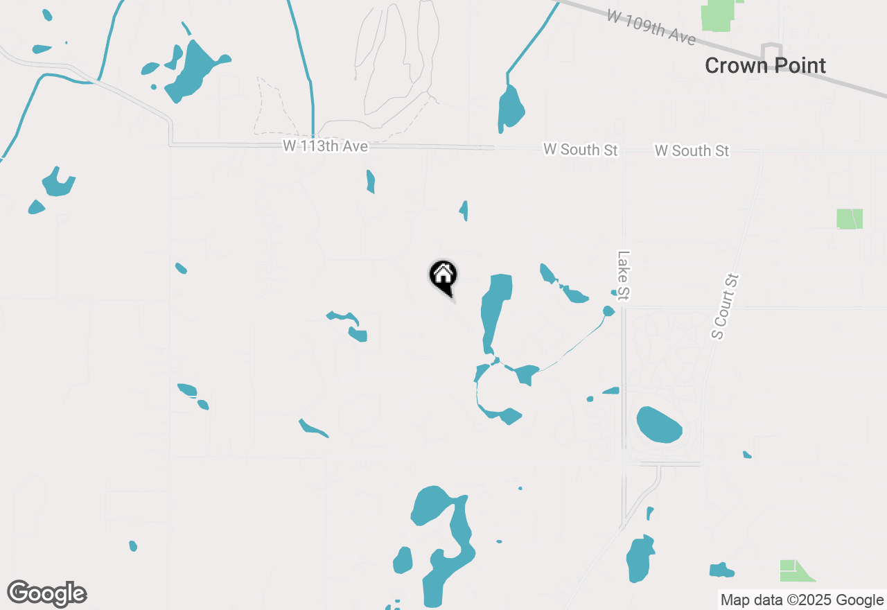 Map of 701 Quinlan Court, Crown Point, IN 46307