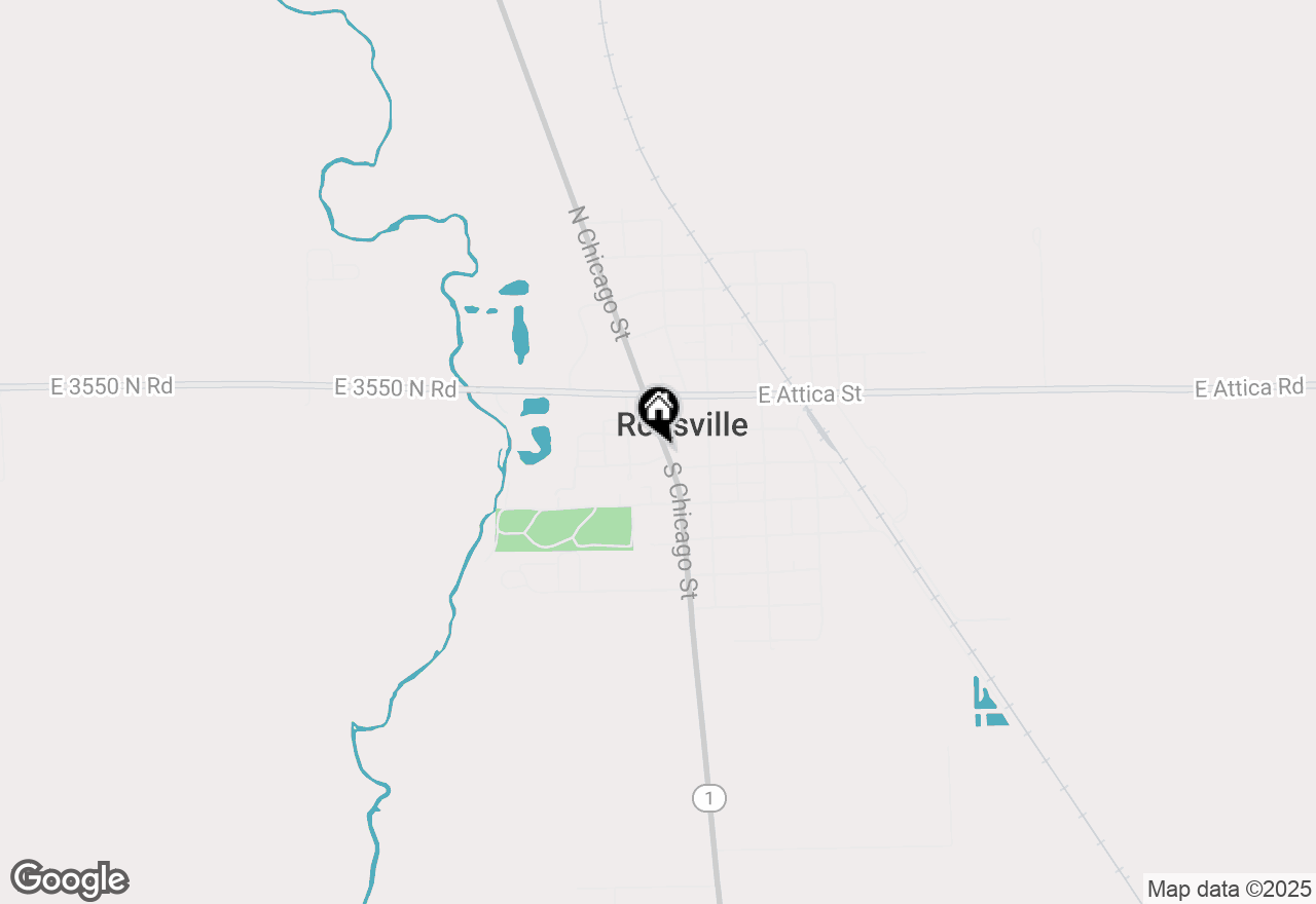Map of 204 S Chicago Street, Rossville, IL 60963