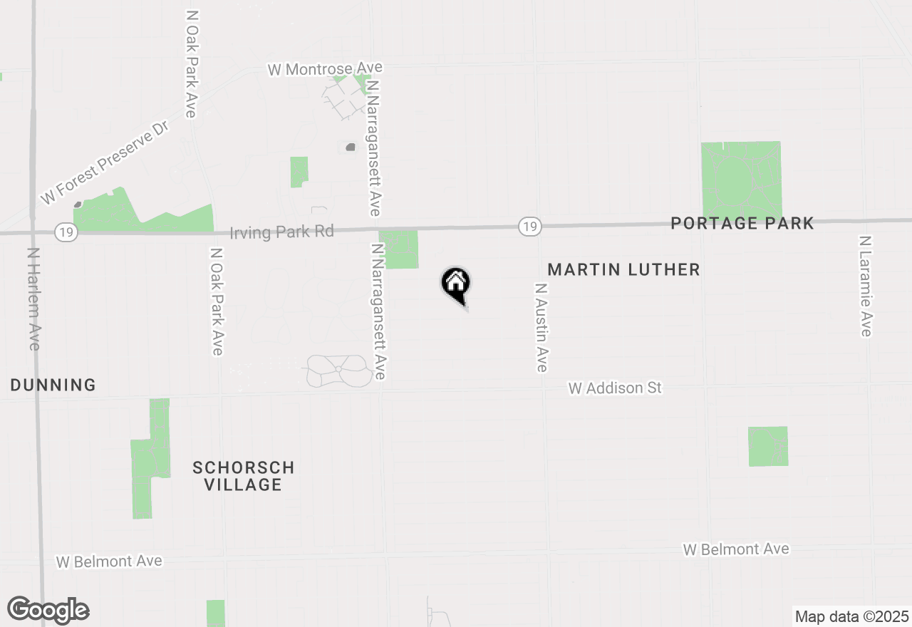 Map of 6205 W Grace, Chicago, IL 60634