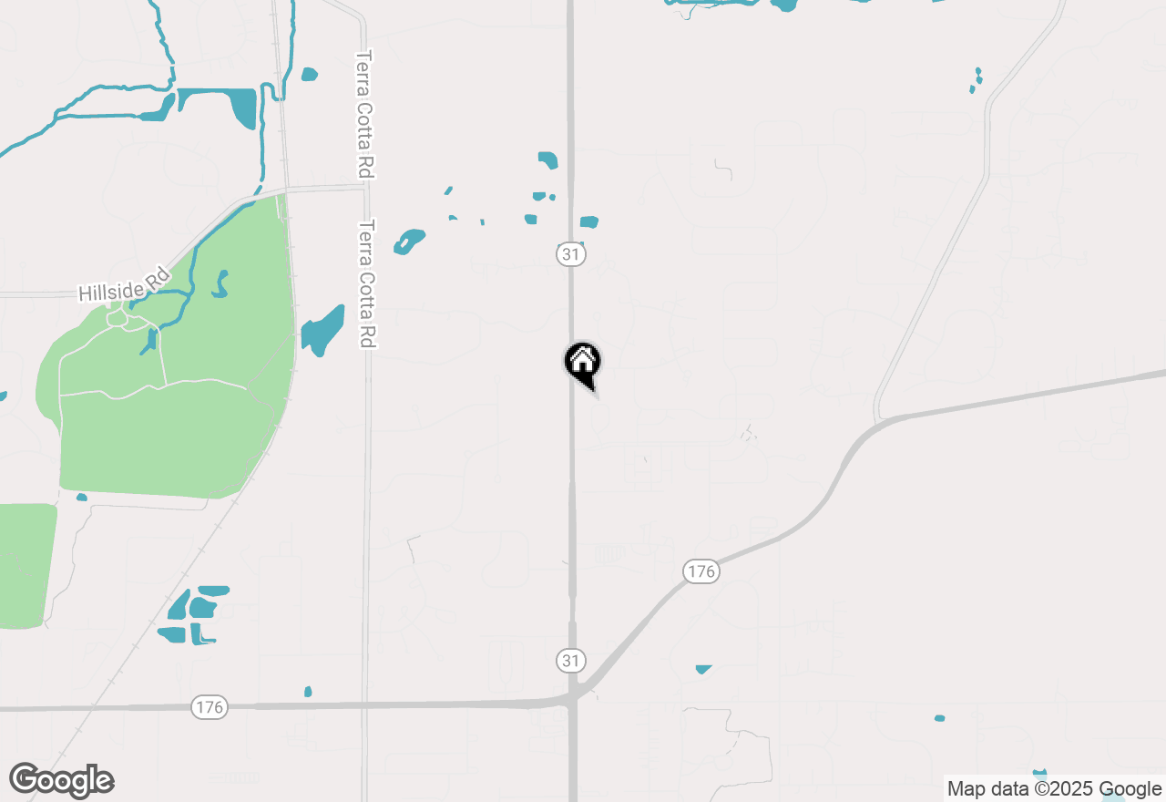 Map of 632 Cassia Court, Crystal Lake, IL 60012