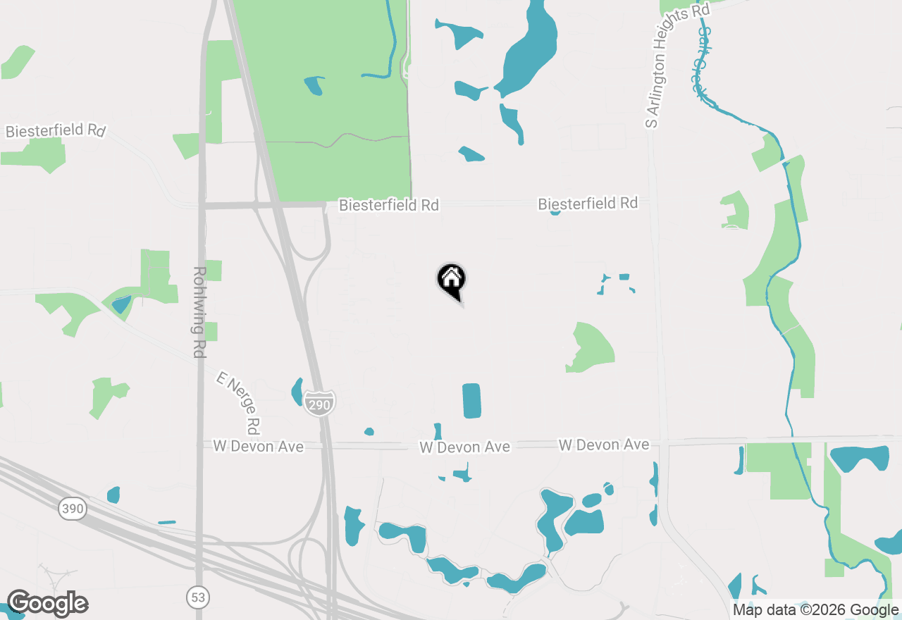 Map of 565 Gateshead Avenue S, Elk Grove Village, IL 60007