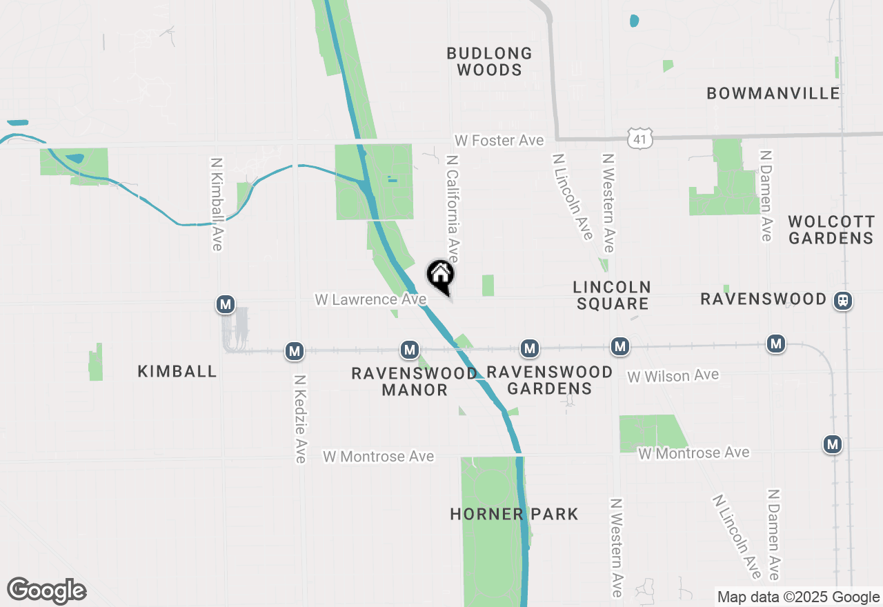 Map of 4764 N Virginia Avenue #309, Chicago, IL 60625