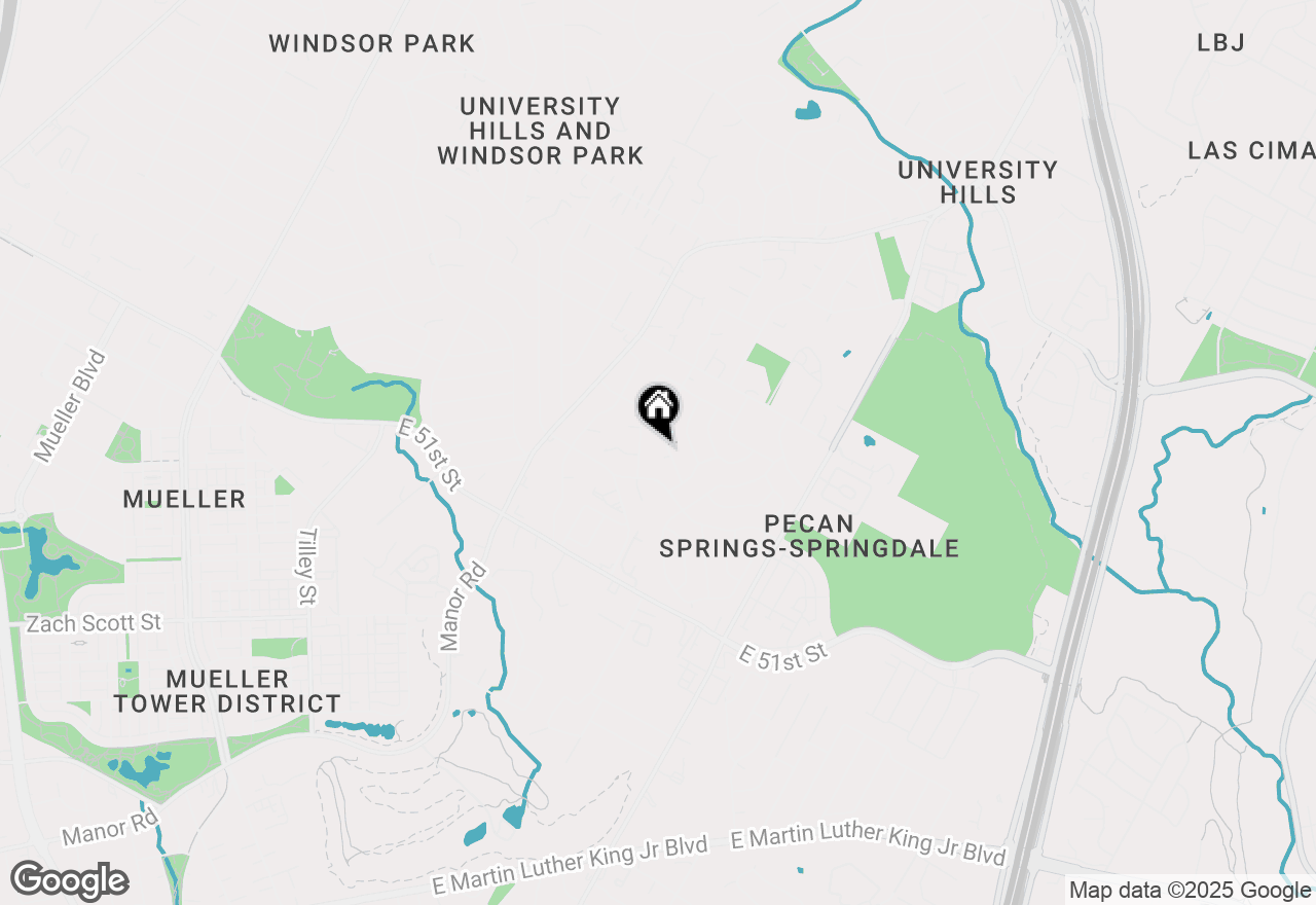 Map of 5402 Chevy Cir, Austin, TX 78723