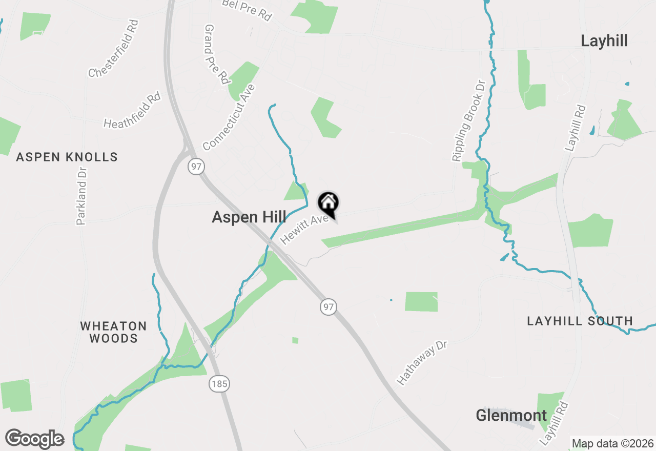 Map of 3320 Hewitt Avenue #52, Silver Spring, MD 20906