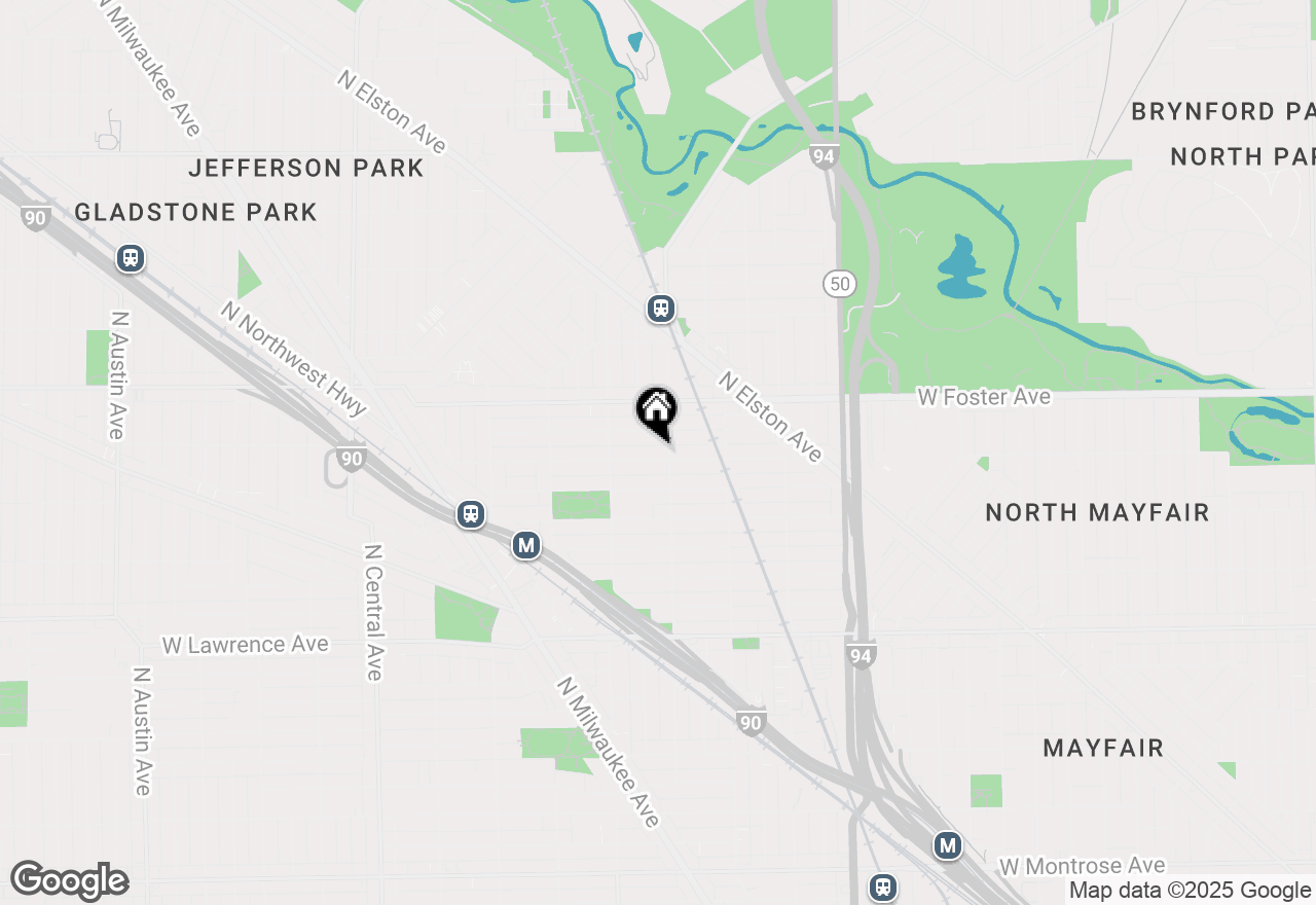 Map of 5110 W Carmen Avenue, Chicago, IL 60630