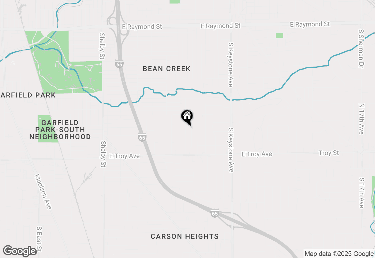 Map of 2825 S Walcott Street, Indianapolis, IN 46203