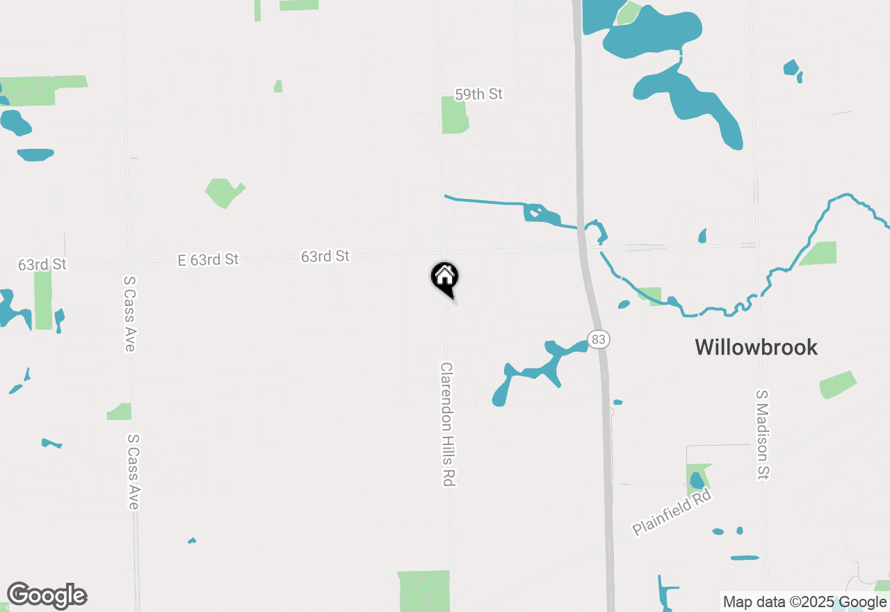 Map of 6401 Clarendon Hills Road #207, Willowbrook, IL 60527