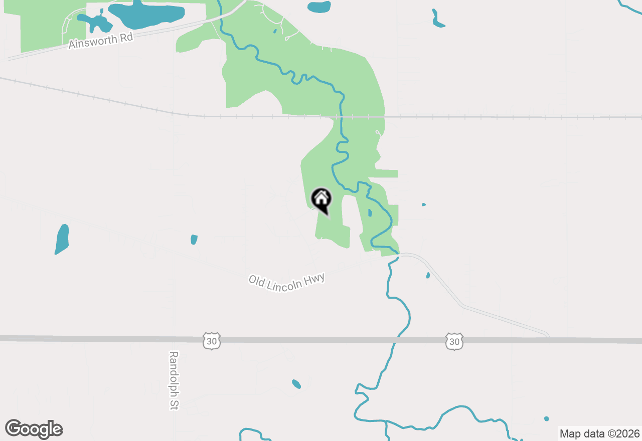 Map of 9011 Park Valley Court, Hobart, IN 46342