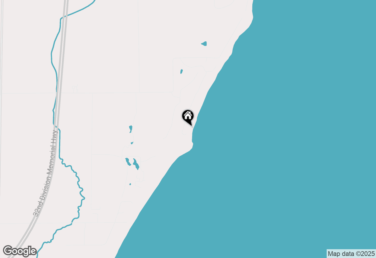 Map of 4820 Lower Forest Beach Rd, Port Washington, WI 53074