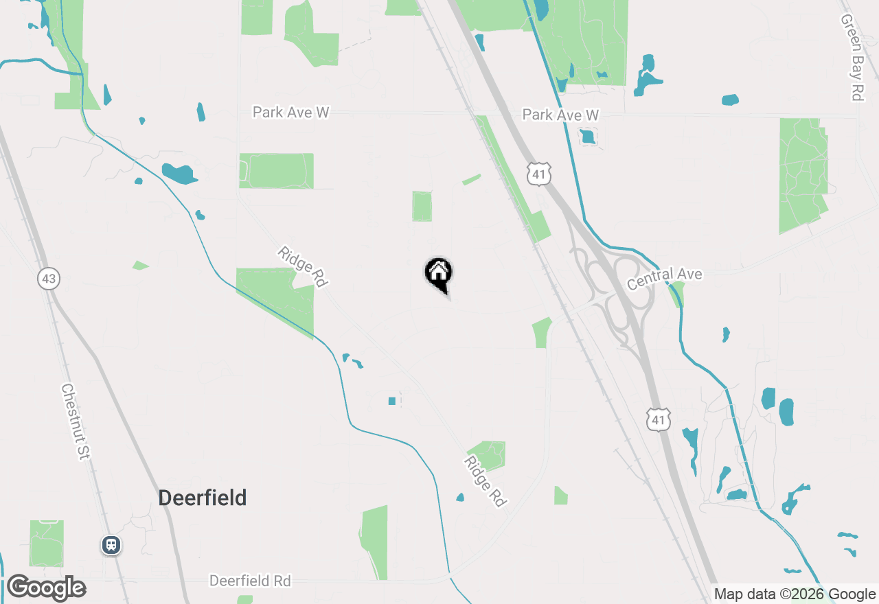 Map of 1795 Northland Avenue, Highland Park, IL 60035