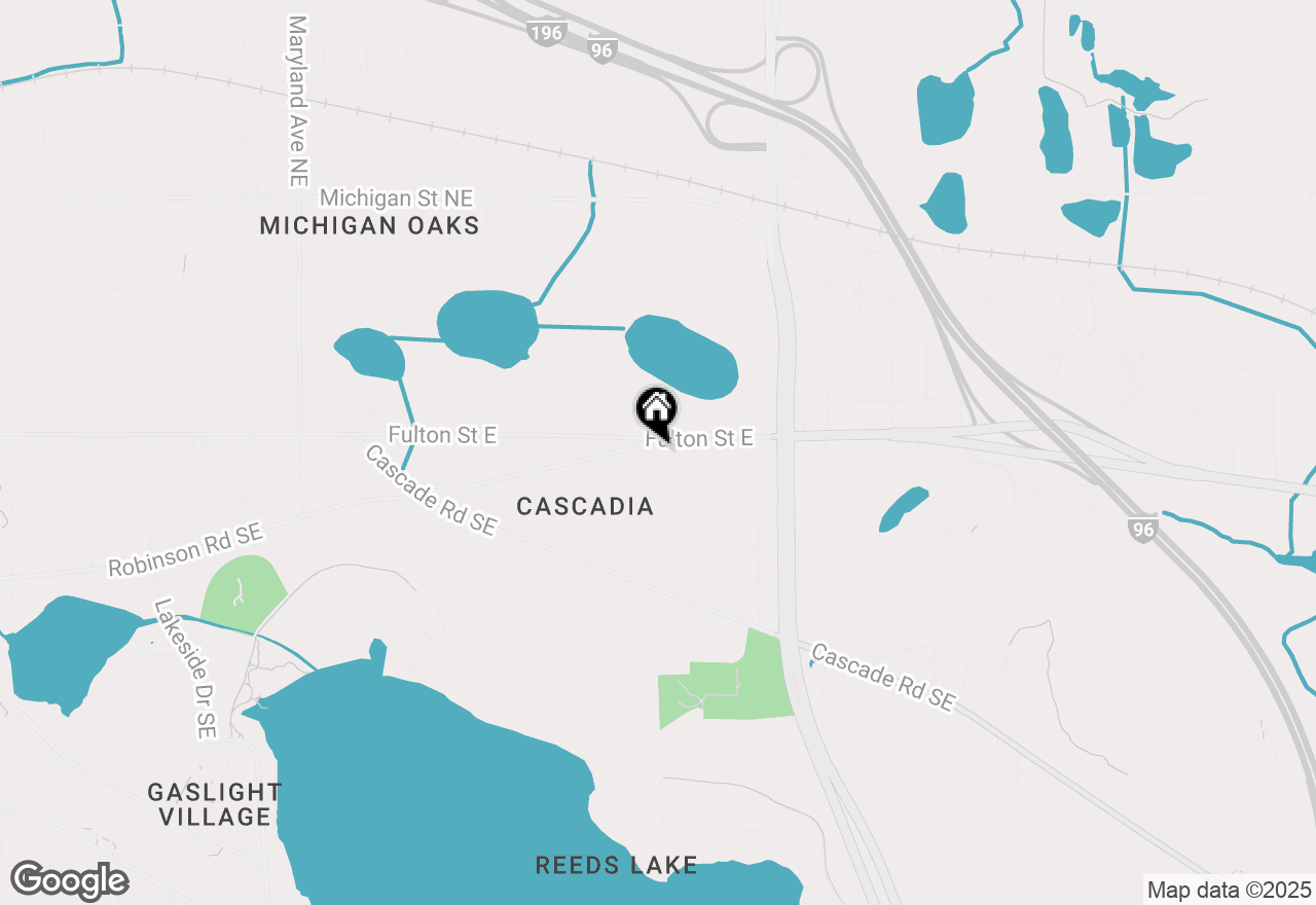 Map of 5 Park Hills Drive Se, Grand Rapids, MI 49506