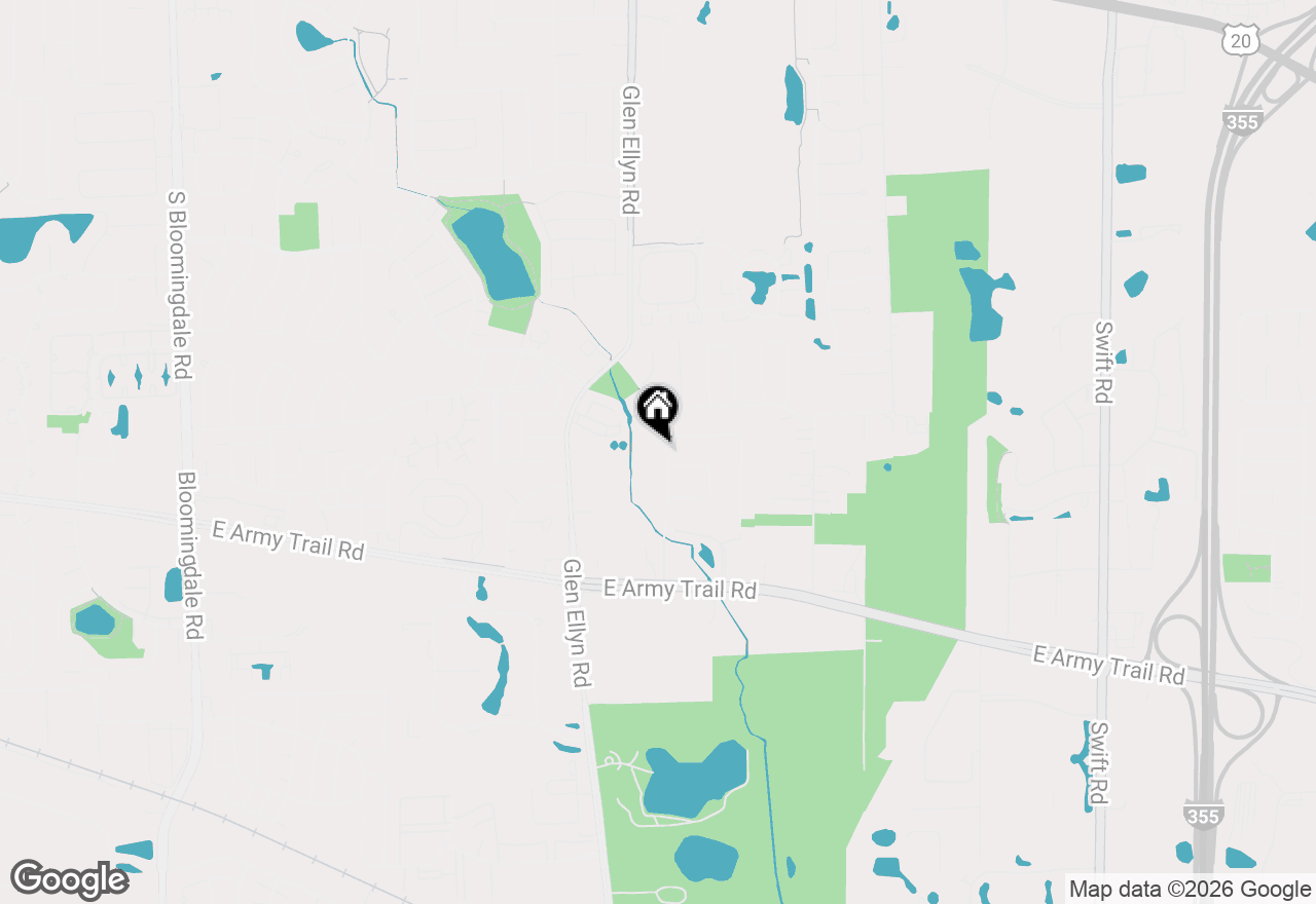 Map of 306 Brookdale Drive #A, Bloomingdale, IL 60108