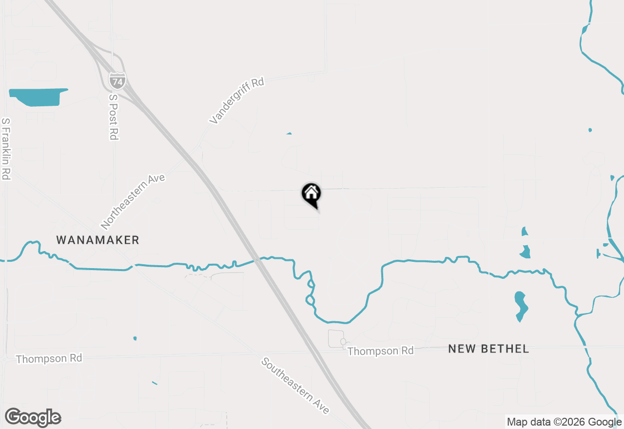 Map of 9938 Denim Drive, Indianapolis, IN 46239