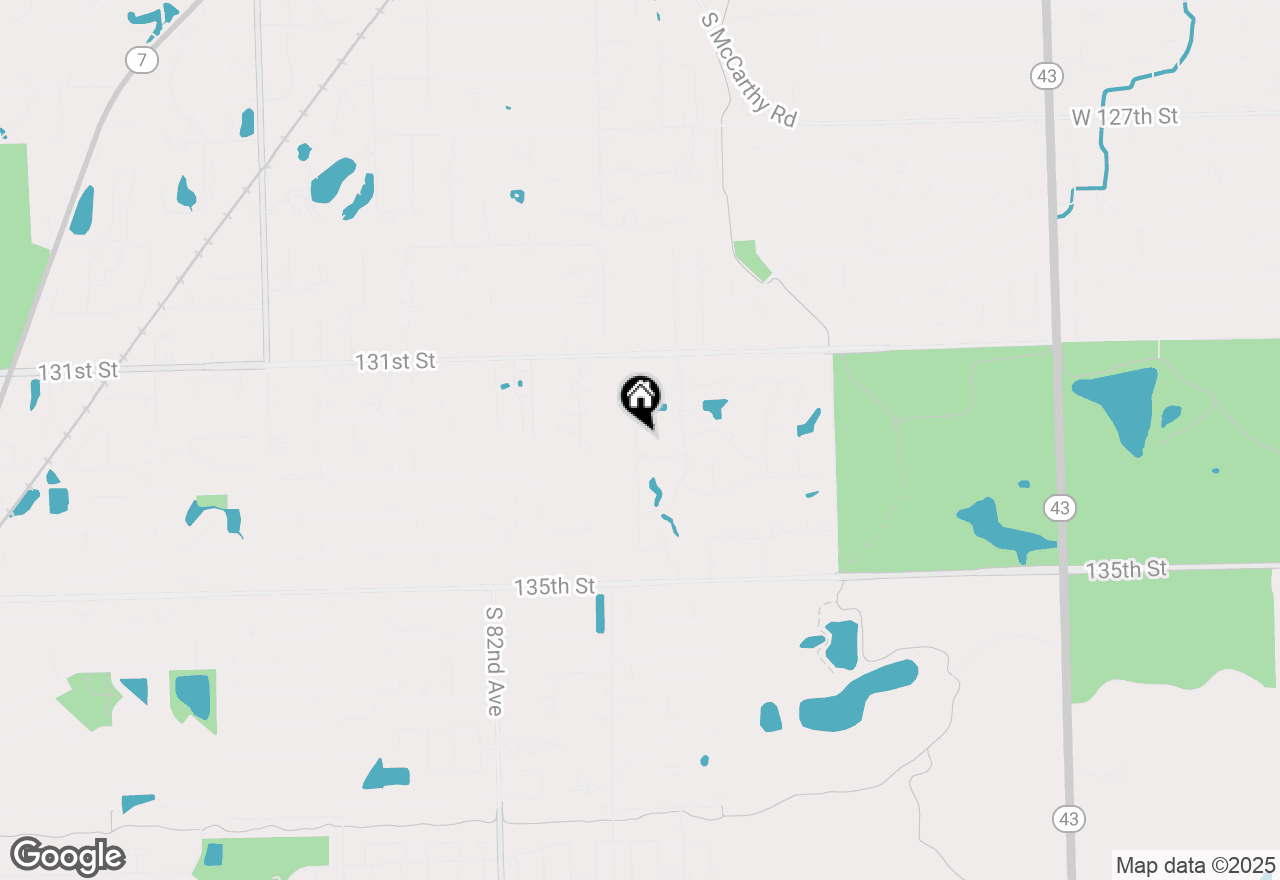 Map of 13237 S Westview Drive #13237, Palos Heights, IL 60463