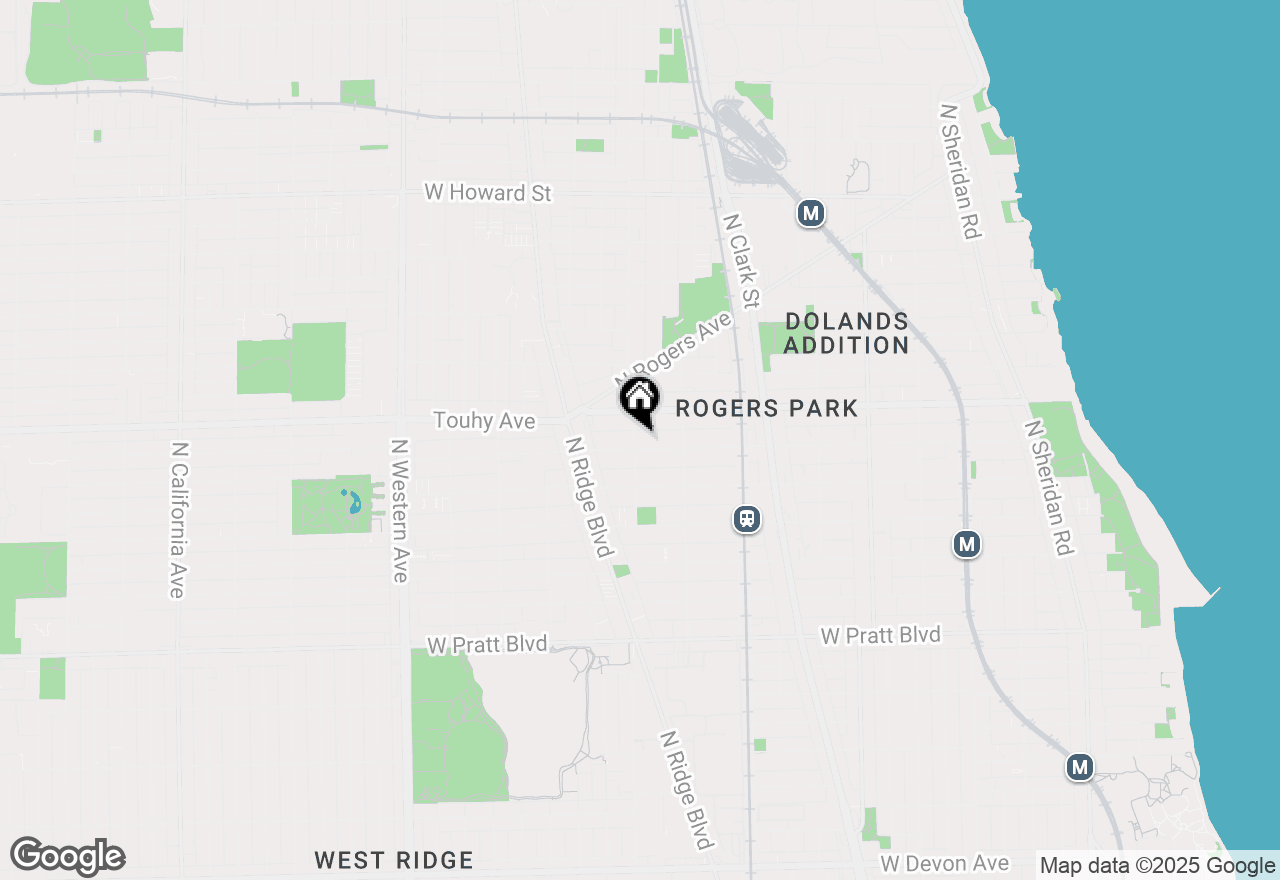Map of 1946 W Estes Avenue, Chicago, IL 60626