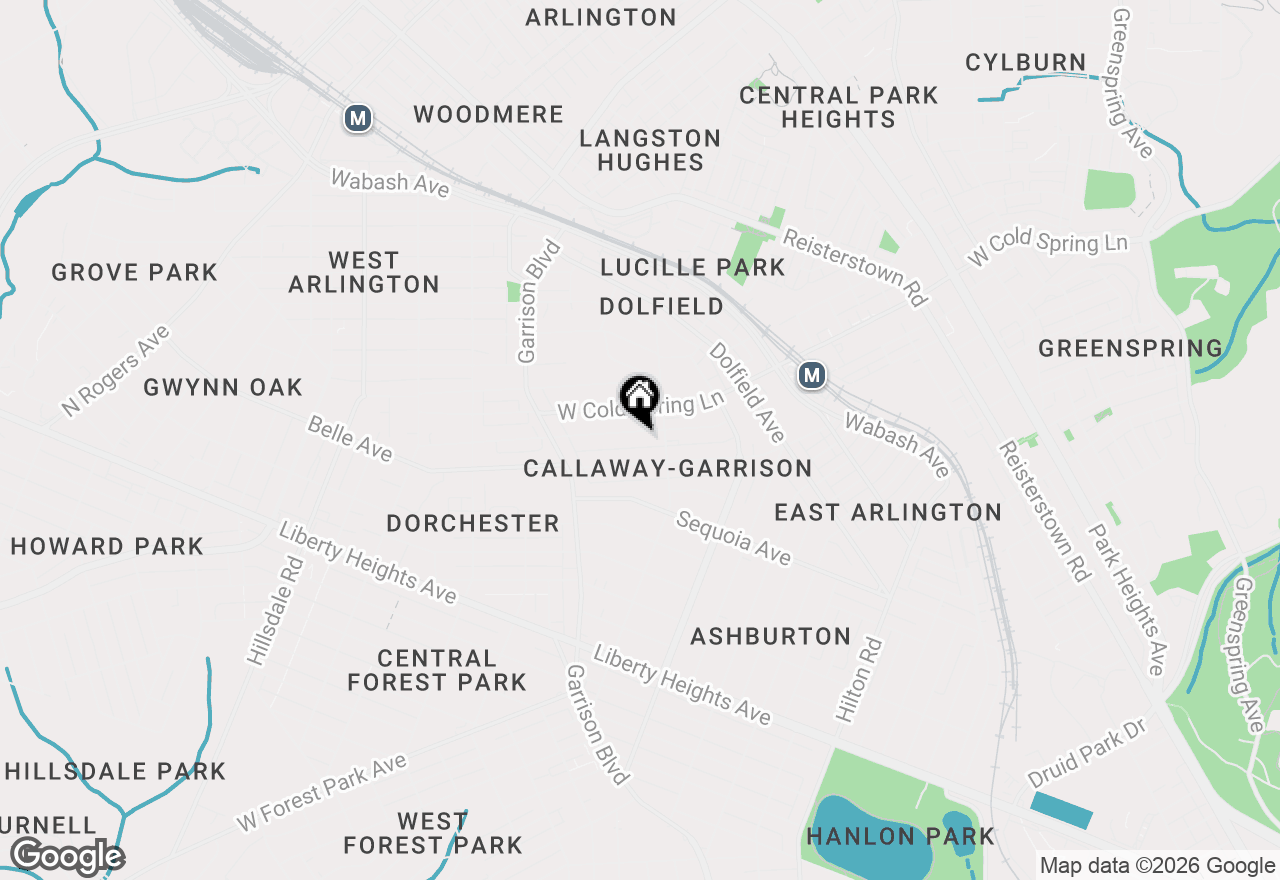 Map of 3827 Boarman Avenue, Baltimore, MD 21215