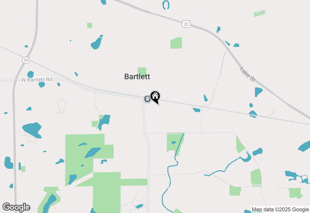 Map of 275 E Railroad Avenue #101, Bartlett, IL 60103