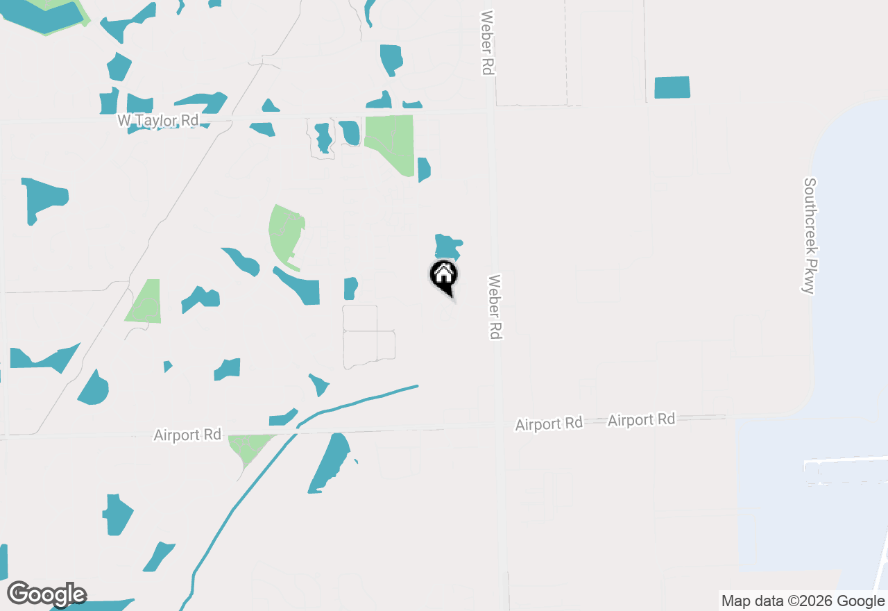 Map of 237 S Oak Creek Lane #237, Romeoville, IL 60446