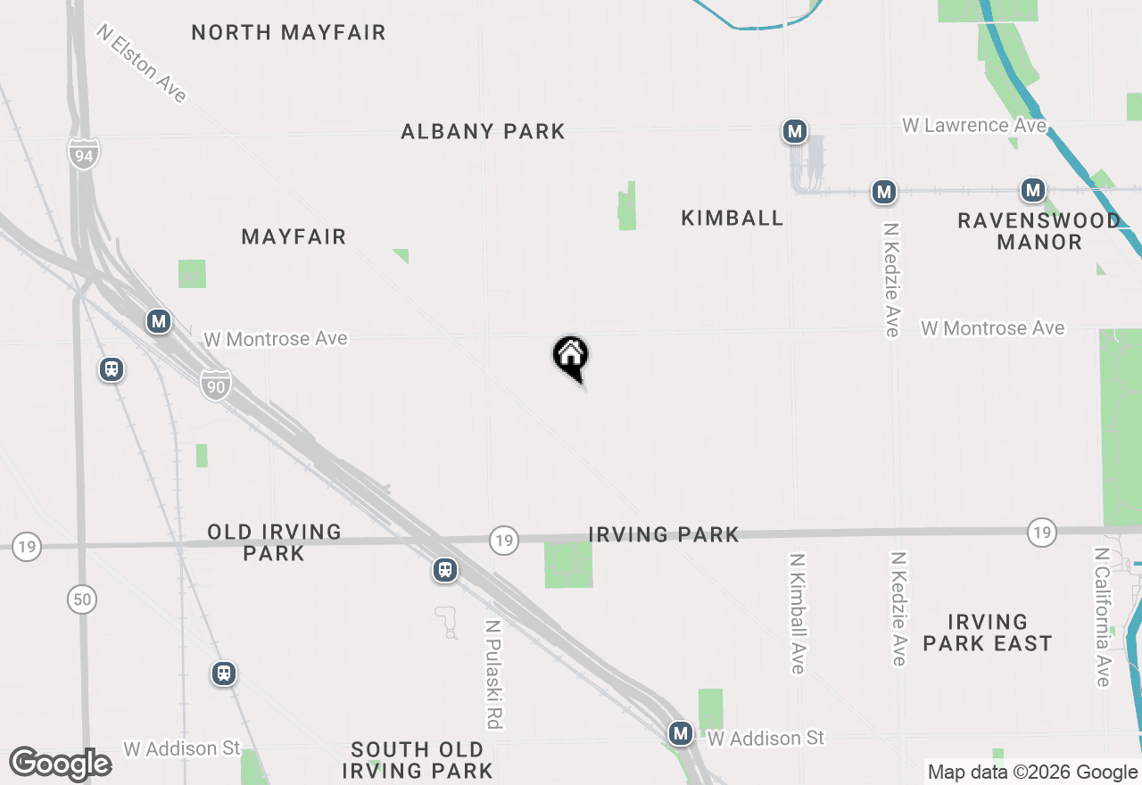 Map of 4251 N Avers Avenue, Chicago, IL 60618