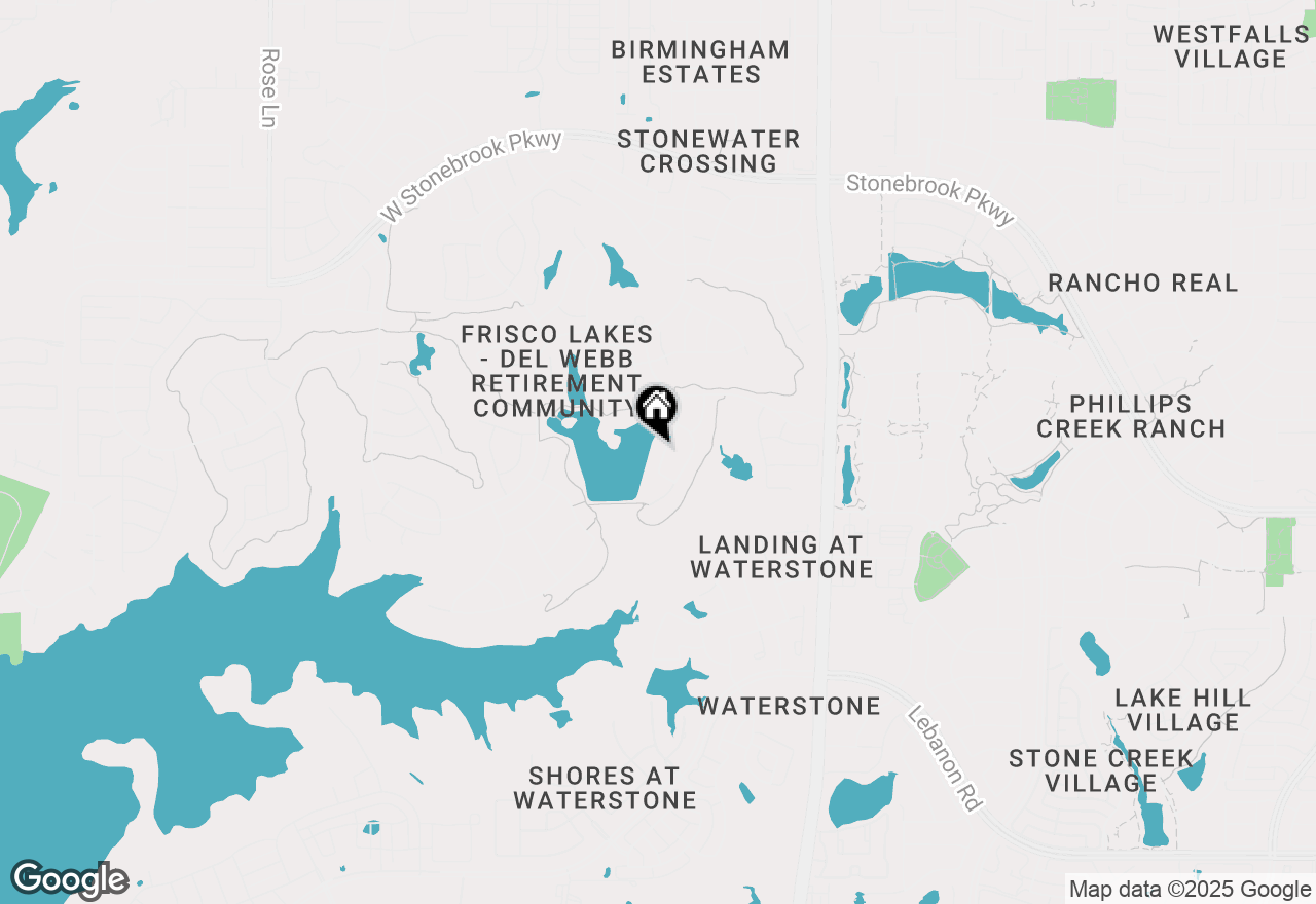 Map of 6679 Canyon Lake Drive, Frisco, TX 75036