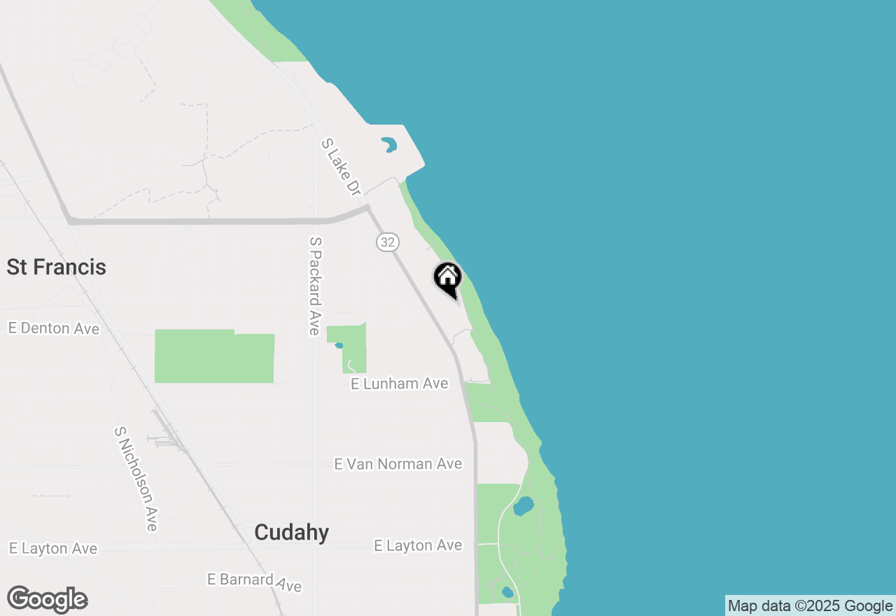 Map of 4130 S Lake Dr #177, St. Francis, WI 53235