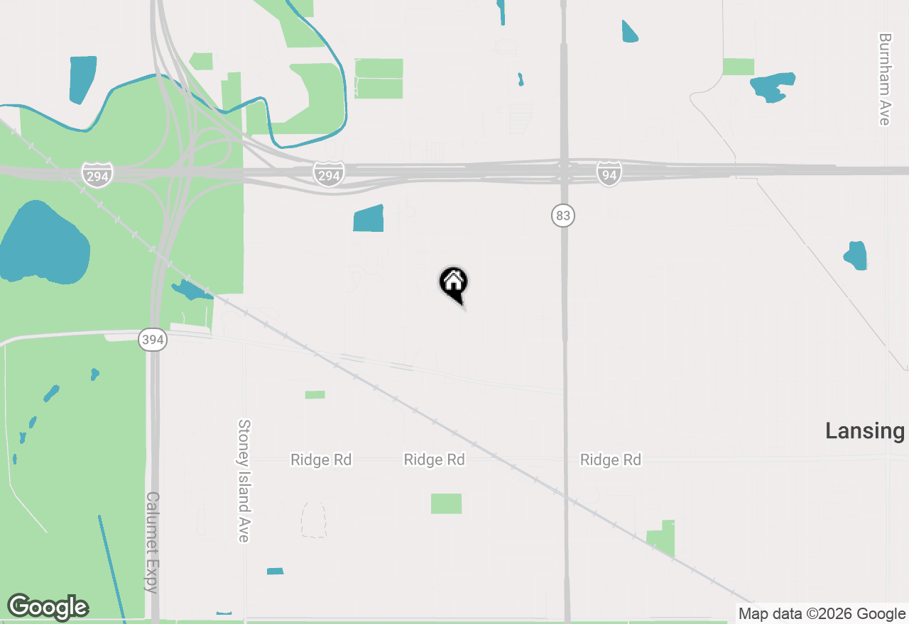 Map of 17824 Bock Road, Lansing, IL 60438