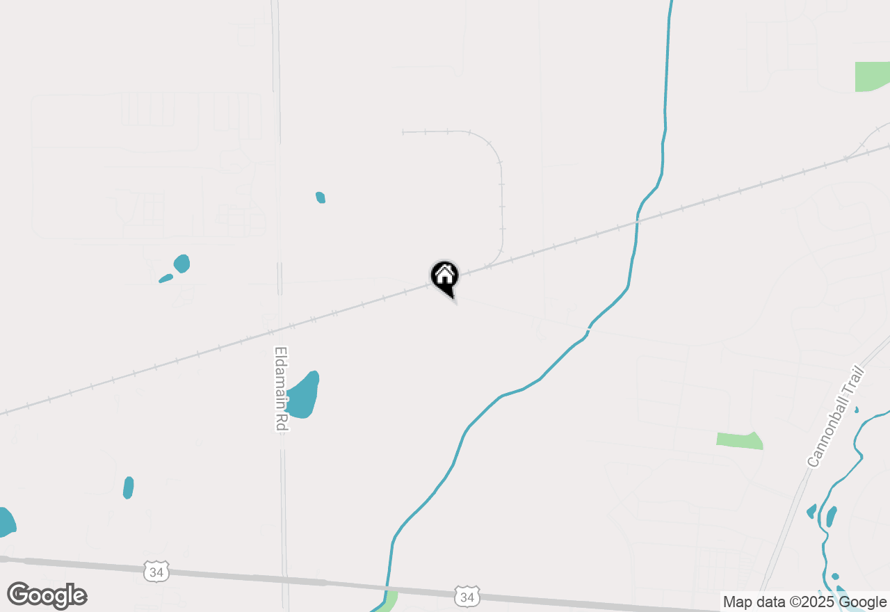 Map of 11268 Faxon Road, Yorkville, IL 60560