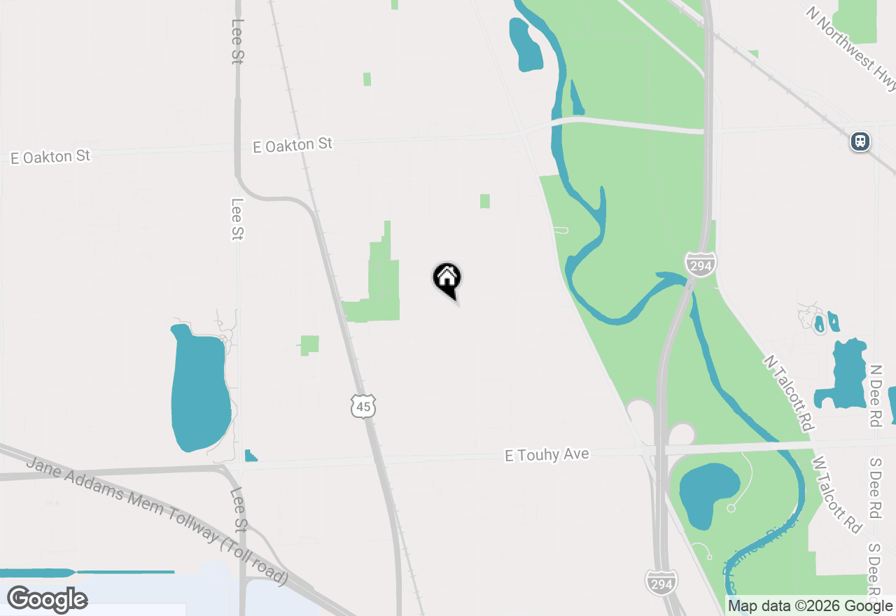 Map of 1725 Howard Avenue W #201, Des Plaines, IL 60018