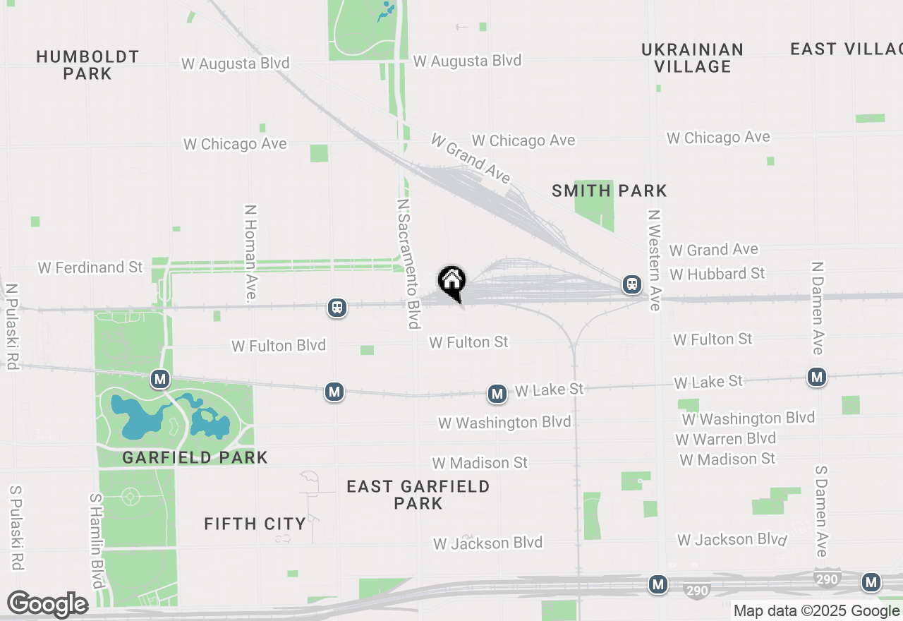 Map of 2900 W Carroll Avenue, Chicago, IL 60612