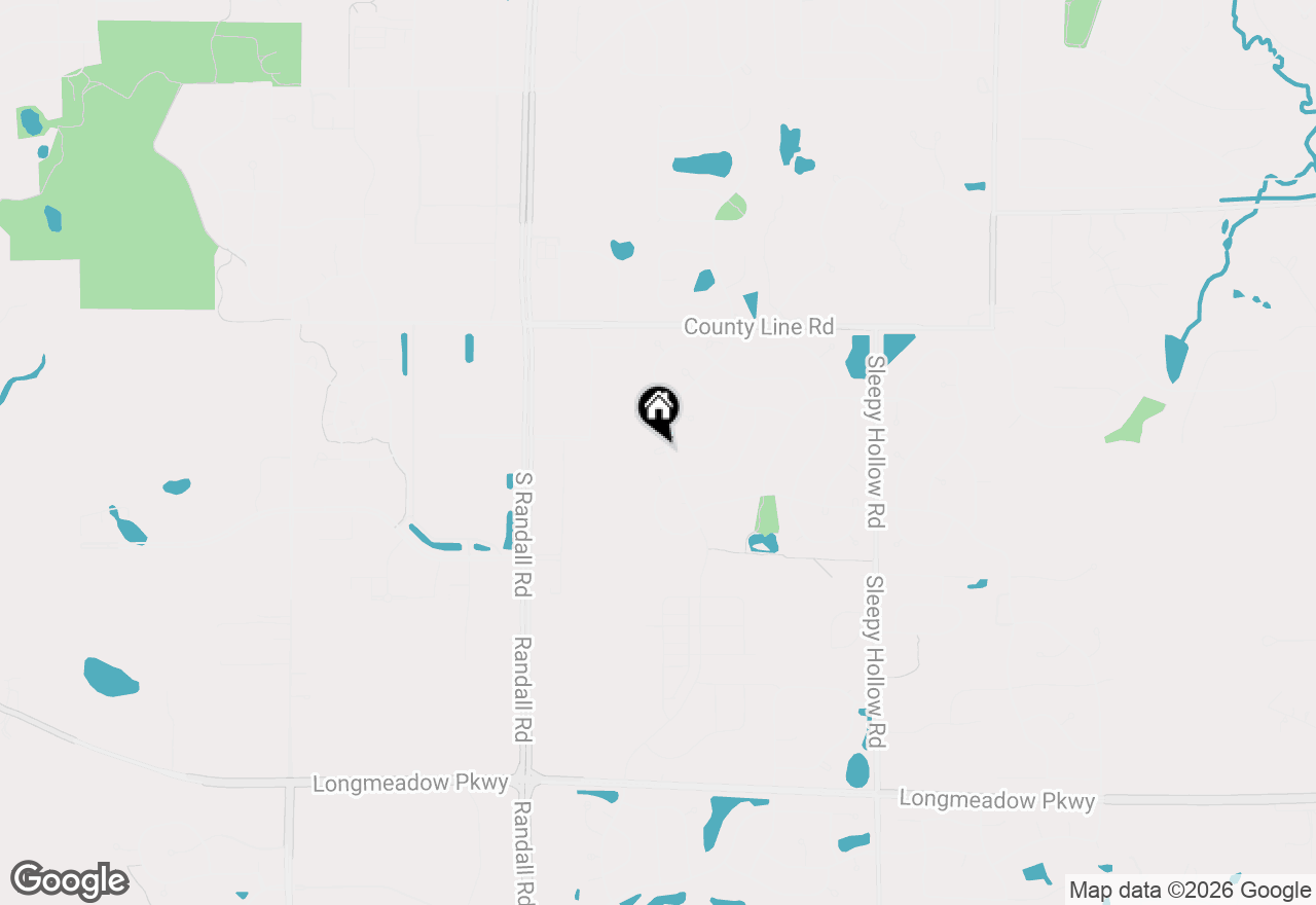 Map of 20 Arbordale Court, Algonquin, IL 60102